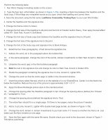 Page 2: Word Module 1 Lab 1: Creating a Flyer with a Picture Chapter... · 3.Save the document using the file name, LastName Commodity Trading Flyer to your user Word folder. 4.Center the