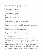 CHARACTER SKETCH OF RANGA RANGAS MARRIAGE BY MASTI VENKATESHA IYENGAR  LESSON3 SNAPSHOT NCERT  YouTube